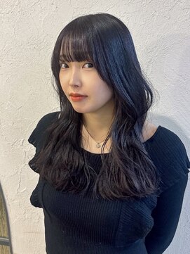 アネーロバイエーケー(ANHELO by AK) 髪質改善水素ケアカラー×ラベンダーブラウン