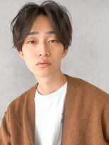 アグノス 青山(Agnos) フェザーパーマデジタルパーマ束感センターパート前髪パーマ