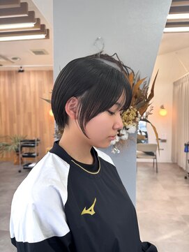 学生にもオススメ◎ショートボブ