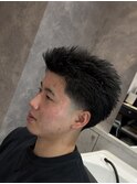 テーパーフェード/スパイキーショート