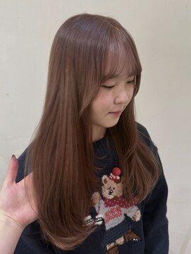 ゼスト 中野店(ZEST) 【ZEST中野/SAKURA】透明感ピンクベージュカラー