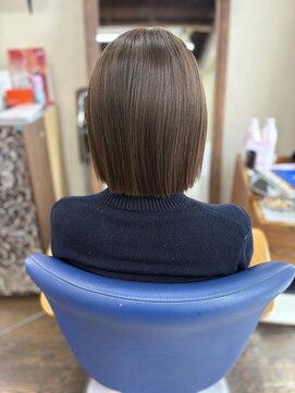 フィールリノ(FEEL lino) ボブ、切りっぱなしボブ、ショートボブ