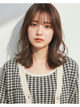 レフラム 獨協大学前店(le:fro:m) 美髪レイヤーカット/顔まわりレイヤー/ストレートロングレイヤー