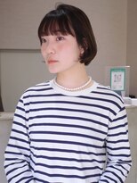 トナリ(tonari) ショートマッシュ ミニボブ ベージュカラー【鹿児島中央駅】