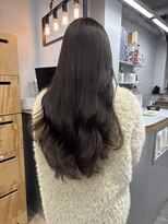 ヌープヘアーアイス(NUUP.hair ici)&nbsp;★ブリーチなしオリーブブラウンアッシュベージュ透明感春カラー