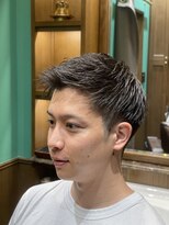 アントレース 東池袋店(UNTRACE) アップバングショート【メンズ/バーバー/理容室】