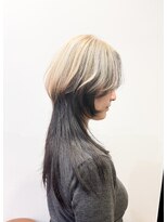 ラビソル(L a v i s o l) ウルフカットにキツネ色20代30代40代