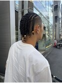 学芸大学【CEINEloq】特殊ヘア特化コーンロウ/ドレッド/ブレイズ