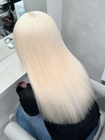 ベレーザ 渋谷(BELEZA)&nbsp;18708ホワイトブロンドミルクティーベージュミディアムレイヤー