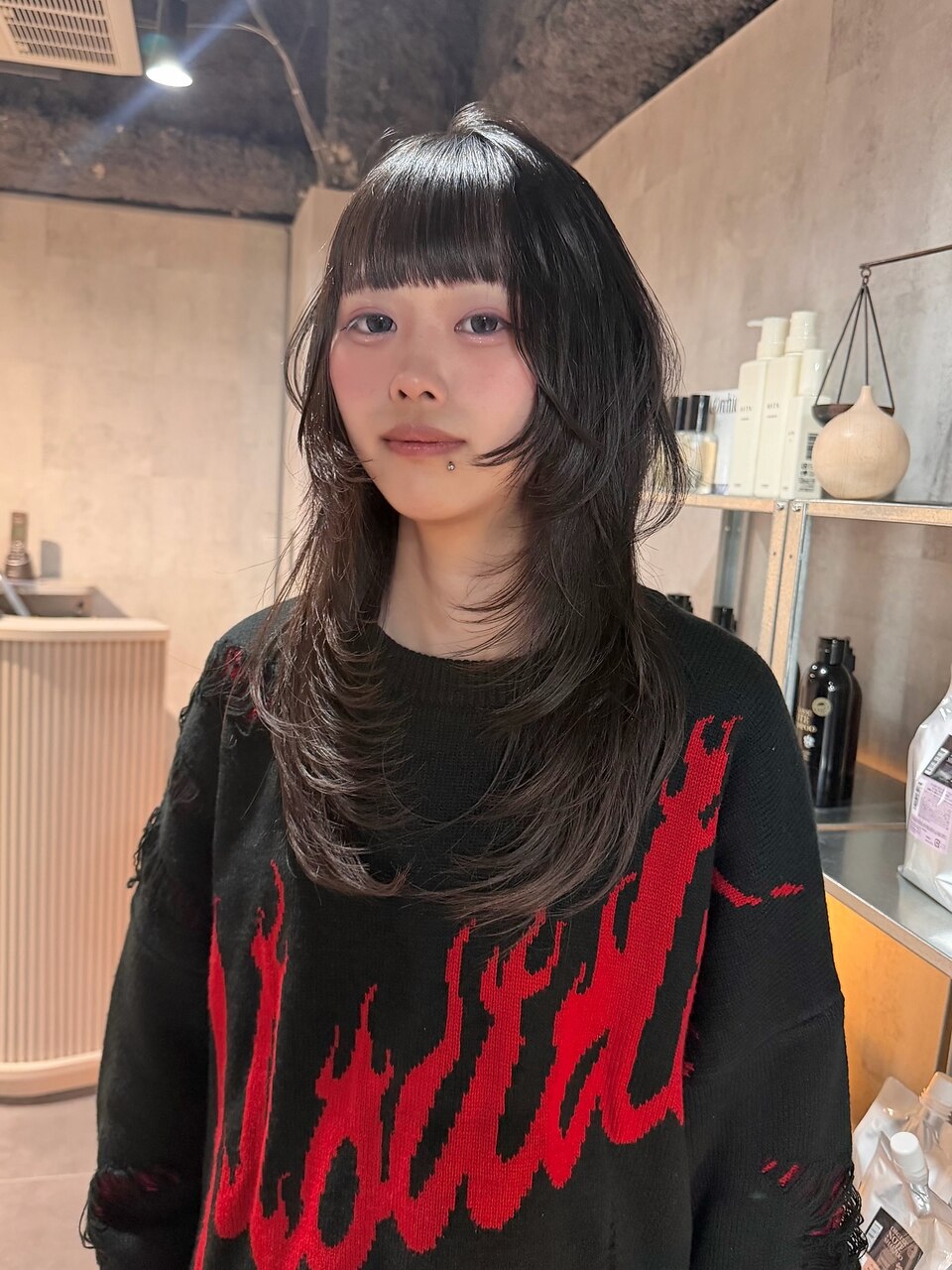 2026年秋】ロング ぱっつんの髪型・ヘアアレンジ｜人気順