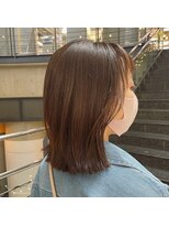 ザトエル 栄(THE TOEL) グレージュ×ボブ