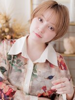 カバーヘアアンドスパ ブリス 浦和(COVER HAIR&SPA bliss) ハイトーンカラー透けバングミニボブマッシュウルフ20代a浦和