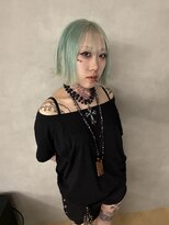 クペウイビ 心斎橋(cope'u yive)&nbsp;レイヤーカット/ハイトーン/デザインカラー/心斎橋/ブリーチ