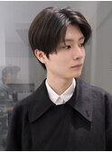 【EIN】毛流れセンターパート×大人メンズショート《八王子》