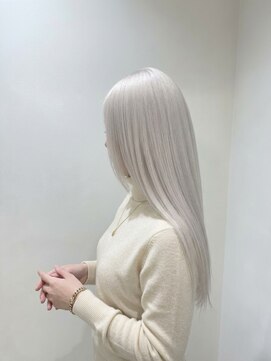 アッシュ 戸塚店(Ash) ホワイトブロンドストレート