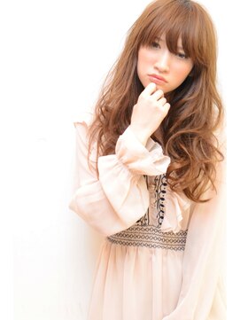 ミラバイグリーン(Mira by green) ☆『spring』×『wave』ルーズピンク☆-『long』-