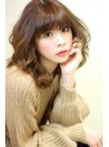 ［SICILY］小顔になるくせ毛風大人セミディ（福島一央）