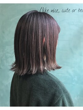 クラン(clan) 厚めバングカットヴェールウェーブ