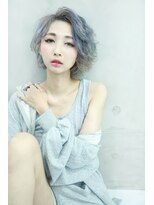 モノ アンド イニ(Mono & inni) 【奈良/inni hair】ブルーラベンダーショート