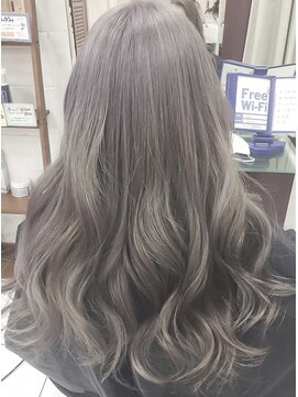 ヘアリゾート エーアイ 浅草橋店(hair resort Ai) ホワイトグレーアッシュカラー【Ai浅草橋】