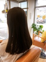 アットウィムヘアー(at whim hair)&nbsp;パッツンロングヘアー