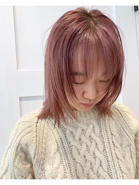 シキ 渋谷(siki) ハイトーンピンクベージュ