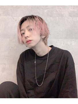 シン(syn) グラデーション ピンク