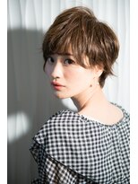 ナンバー(number+)&nbsp;20代30代大人可愛い小顔ショート丸みボブカット
