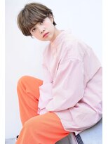 ロロ(ro-ro)&nbsp;plumyイルミナx外ハネボブxアッシュブラウンxネオウルフ