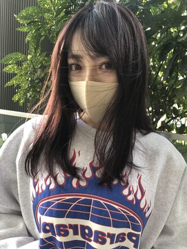 モワ 仙台(Mois) 【Mois】ピンクパープル×顔周りレイヤー(仙台／青葉区)