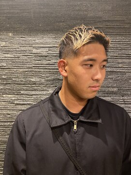 ヒロギンザ 恵比寿店(HIRO GINZA) ツーブロックビジネスショートフェードかき上げツイストパーマ