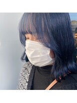 ヘアスタジオ アルス 御池店(hair Studio A.R.S)&nbsp;鮮やか大人っぽブルーブラック