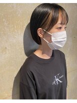 リブロ(liblo)&nbsp;【ぱつっとミニボブ×フェイスフレーミング】