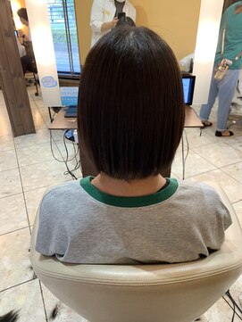 コノア スパーク(Conoah spark) ナチュラル縮毛矯正/レイヤーカット