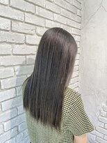 アジールヘア 池袋東口店(agir hair)&nbsp;グレージュカラー透明感カラービタミンカラー黒髪卒業