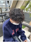 波巻きツイスパ　プードルパーマ