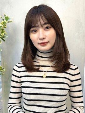 ミラリー トウキョウ(Mirareee Tokyo) 20代30代40代◎栗色波巻きミルクチョコレート艶感エギョモリ