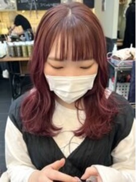 ヒート バイ アンカットラウンジ 渋谷(HEAT by UNCUT&LOUNGE) 赤みカラー/暖色カラー/ケアブリーチ/秋カラー/艶カラー［渋谷］