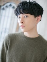 モッズヘア メン 南越谷南口店(mod's hair men) ナチュラルなゆるふわ巻きパーマ刈り上げマッシュT南越谷