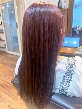 カミビトグロウ(kamibito glow) 30代40代大人可愛い髪質改善カラーショコラブラウン透明感