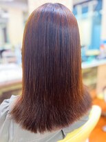 アークスヘアー&nbsp;20代30代40代ハイライトナチュラルブラウン艶感ストレート