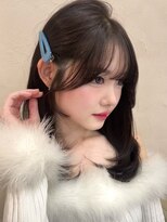 ユニ 表参道(uni)&nbsp;韓国ヘア/大人かわいい/顔周りカット/レイヤーカット/学割U24