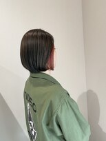 シスイ(sisui)&nbsp;肩上ボブのイヤリングカラー