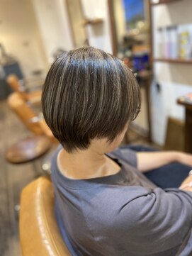 ヘアーメイク ルア(Hair Make Lua) グレージュハイライト