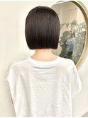 髪質改善ストレート×ボブ