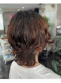 無造作Style☆ウルフパーマ(o^^o)