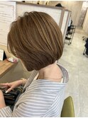 30代40代50代/イルミナカラー＆お手入れ簡単大人ボブ/透明感