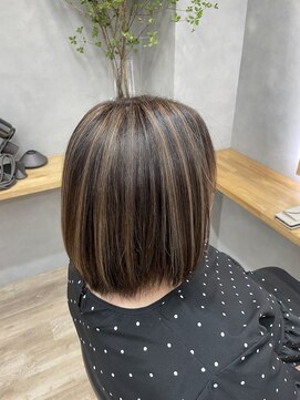 ノアル(NOAHL) G 白髪ぼかしハイライト