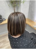 G 白髪ぼかしハイライト