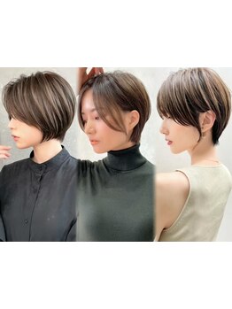 美シルエットの小顔映えショート。ショート=扱いにくいの概念が変わる感動体験[大宮]